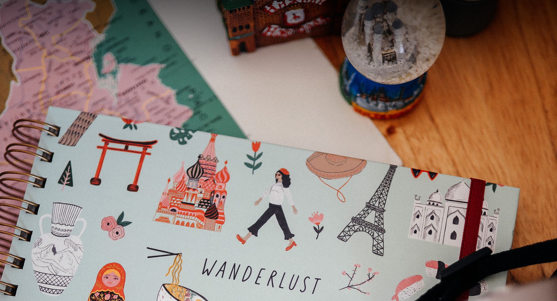 Cuaderno bitácora de viaje de Europa - Cuadernos de viaje